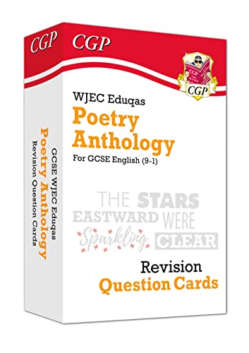 GCSE English: WJEC Eduqas Poetry Anthology - Revision Question Cards (CGP GCSE English Literature Cards)